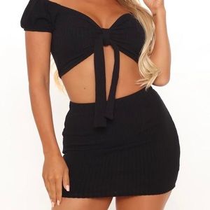 fashion nova skirt set